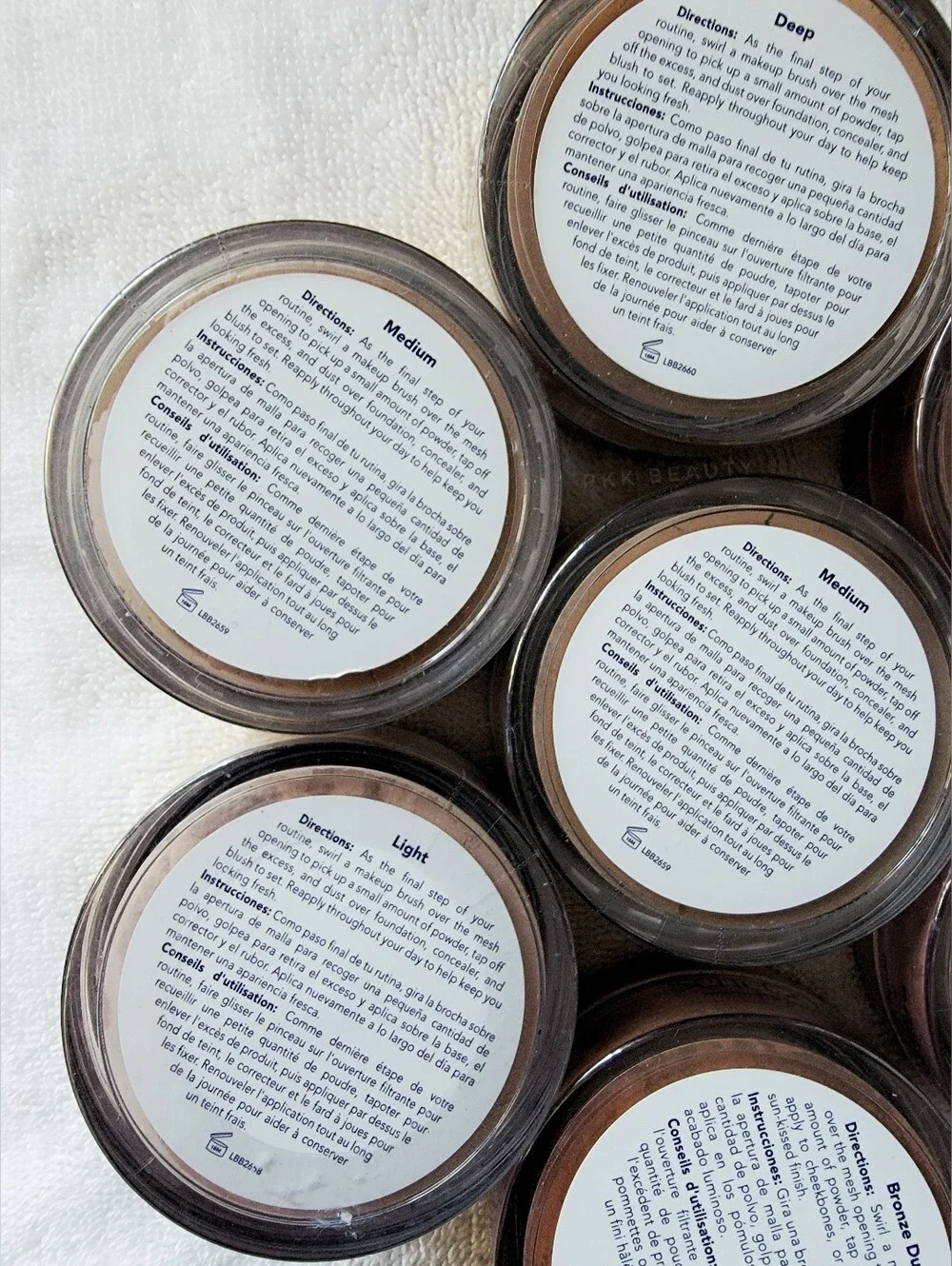 [NWT] SeneGence | Translucent Loose Powders Bundle (8 Items - $440 Total Retail)